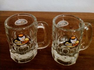 A & W Mama Burger Root Beer Mug 3 1/4 " Canada French Special Edition Set Of 2