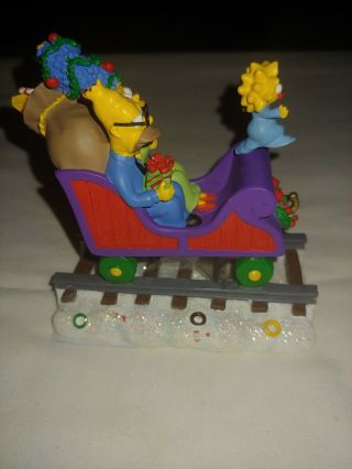 The Simpsons Hamilton Christmas Express Train All Aboard For The Holidays Marge 3