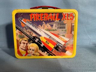 1964 Fireball Xl5 Metal Lunch Box In