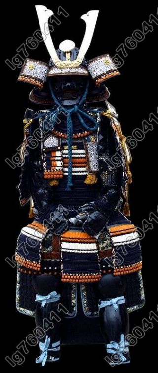 Japanese Iron & Silk Knotted Rüstung Samurai Knitted Armor Wearable 022