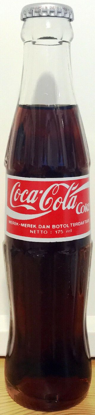 Indonesia 1990s? Coca - Cola Acl Bottle 175 Ml