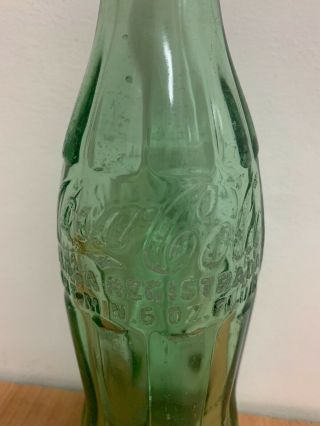 Cuba Coca Cola Coke Embossed Bottle