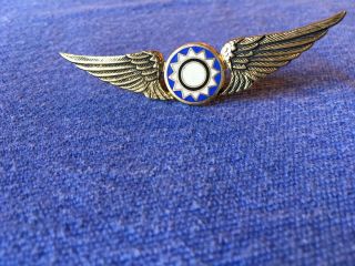 Nos 1942 A.  V.  G.  Flying Tigers Wings Pin