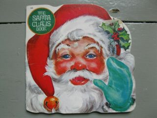 Vintage The Santa Claus Book A Golden Shape Book (paperback) Christmas