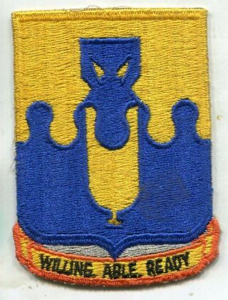 Us Air Force Patch Usaf 43rd Bombardment Wing Willing Able Ready