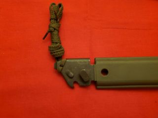Vintage US M7 Bayonet w/Scabbard and Wire Cutter.  Made in Germany. 2