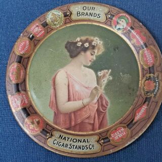 National Cigar Stands Co.  Advertising Tip Tray