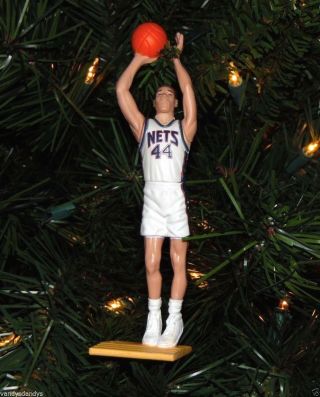 Keith Van Horn Jersey Nets Basketball Nba Xmas Ornament Holiday Vtg Jersey