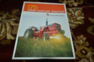 Allis Chalmers 175 Crop Hustler Tractor Brochure Fcca