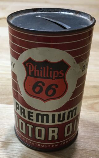 1950s Phillips 66 Coin Bank