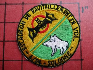 Air Force Squadron Patch France French Ravitaillement 4/94 Sologne 1966