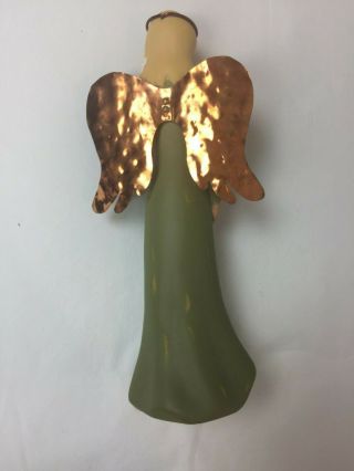Gentle Souls Angel Ornament With Heart Copper Wings 2002 Collectable 2