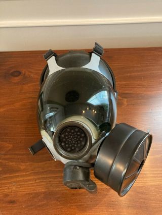 Mcu - 2/p Gas Mask With Filter Size L Tinted Lens