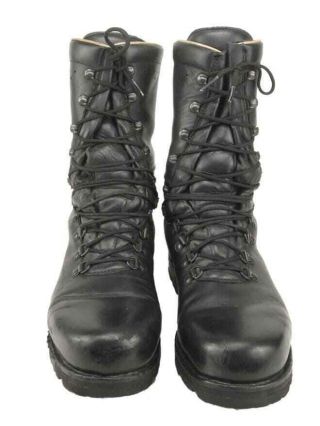 Austrian Army Heavyweight Leather Combat Para Boots Military Clothing Surplus Uk