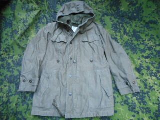 Classic Vintage 1986 German Army Issue Moleskin Grey Winter Parka Jacket Coat M