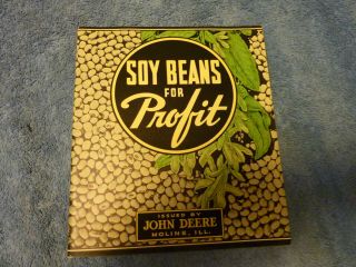 Vintage John Deere Planter & Soybeans Brochure