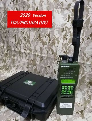 Us Stock Tca Prc 152a Uv Radio Handset 5w Handheld Walkie Talkie Aluminum Case