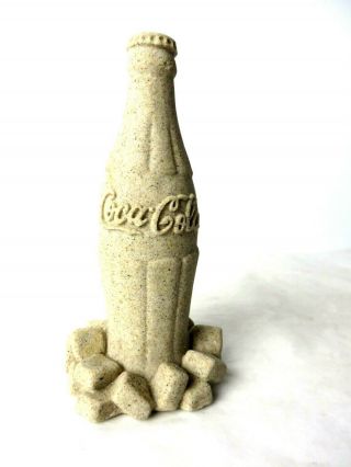 Coca - Cola Sand Sculpture Coke Bottle 1991 Mr Sandman Made In Canada 10167