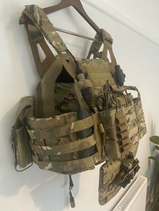 Crye Precision JPC 2.  0 Multicam Large With NIJIII Plates,  Side and Pelvis Armour 2
