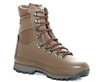 British Army Issue Alt - Berg Boots - Brown - All Sizes - - Grade 1