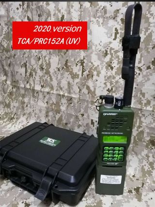 Tca An/prc - 152a Mbitr Multiband Radio Tactical Aluminum Shell Vhfuhf Cnc Version
