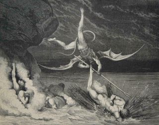 Antique Gustave Dore Dante 