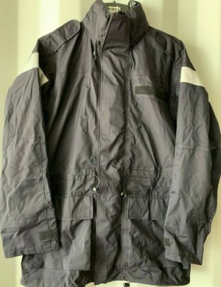 British Army Royal Navy Waterproof Foul Weather Hooded Smock Jacket Coat