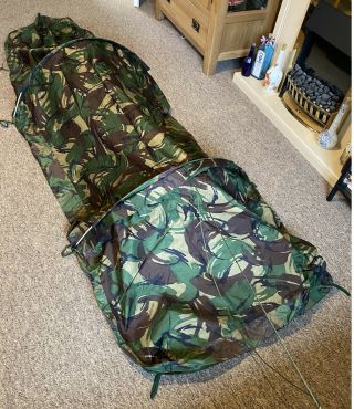 British Army Sas Issue 2 Hooped Breathable Bivi Bag Dpm 1 Man Tent