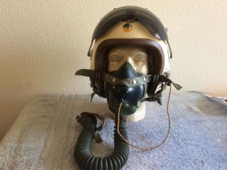 BILL JACK /FLIGHT SOUND pilot flight helmet w/toptex type visor 2