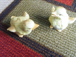 2 Easter Chicks Figurines