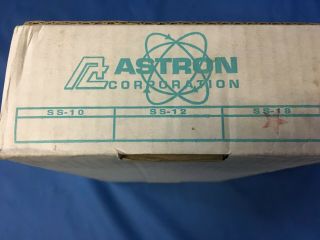 Astron SS - 18 18 Amp Switching Power Supply 15 Amp Continuous 18 Amp ICS 13.  8 VDC 3