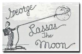 George Lassos The Moon Print From Its A Wonderful Life - 8 1/2 X 11 -