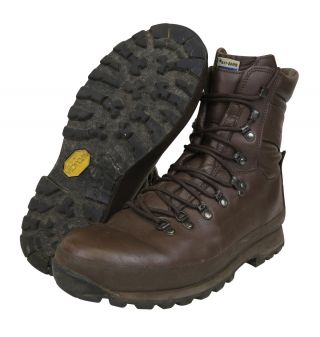 British Army Alt - Berg Boots - Brown - Grade 1 - Various Sizes - Cadet Boots