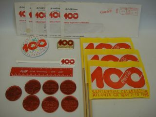 Coca - Cola 1986 100th Anniversary Celebration Atlanta Ga Collectables
