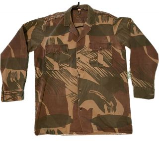 Rhodesian Brushstroke Camo Service Shirt Paramount
