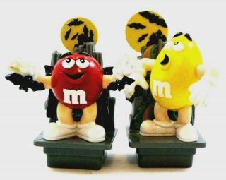 M&m Halloween Candy Toppers Set 2003 M&m 