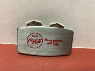 Zippo 1960s “enjoy Coca - Cola” Things Go Better W/coke Divot Repair /ball Markers
