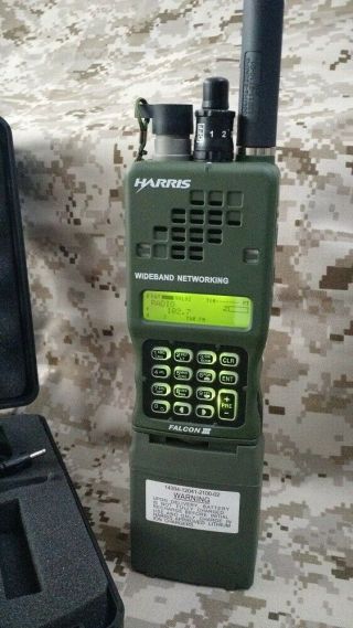 TCA AN/PRC - 152A (MULTIBAND) Mbitr FM Radio Aluminum Handheld Interphone VHF UHF 2