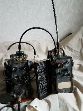 Soviet Military Radio R - 108m With Amplifierum - 2