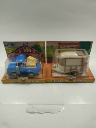 Chevron Cars Pete Pick - Up And Horace `n Trailer W/horse 1997 1997