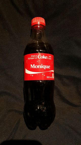 Share A Coke With Monique Canada Exclusive Holiday Edition 2018