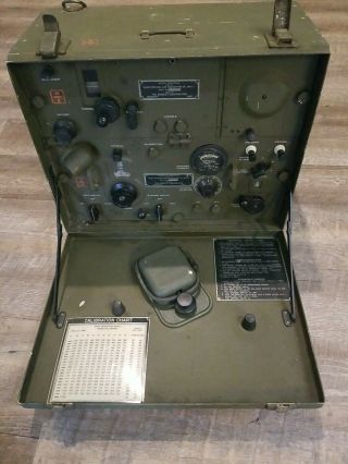 Vintage Radio Receiver And Transmitter Bc - 654 - A