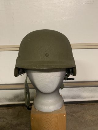 Usgi Pasgt Helmet Made With Kevlar Medium M7 Unicor Mfg 1995 Kevlar Helmet