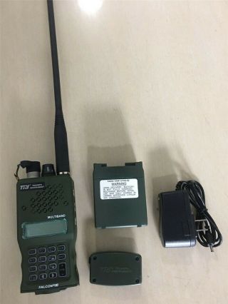 TRI 10W AN/PRC - 152 Multiband Handheld Radio MBITR Aluminum Shell Walkie Talkie 2
