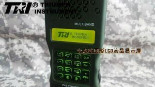 TRI 10W AN/PRC - 152 Multiband Handheld Radio MBITR Aluminum Shell Walkie Talkie 5