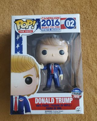 Funko Pop Donald Trump 02 Campaign (vote Trump 2016) Road To The White House