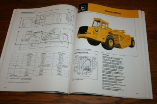 1986 John Deere Industrial Construction Tractors Advertising Sales Brochure 2
