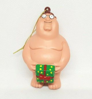 2015 Family Guy Peter Christmas Ornament 4 " Kurt S Adler Naked Peter Xmas Gift