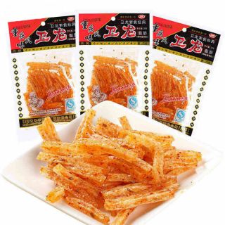 20pcs Wei Long Latiao Gluten Spicy Strips 18g Chinese Hot Snack 卫龙 辣條