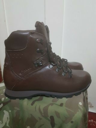 British Army Iturri Mtp Brown Patrol Full Leather Boots Uk Size 10 Medium
